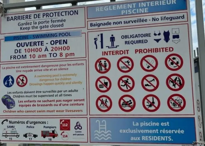 T1 Meuble Avec Piscine Commune